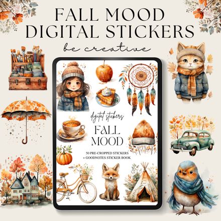Fall Mood Stickers
