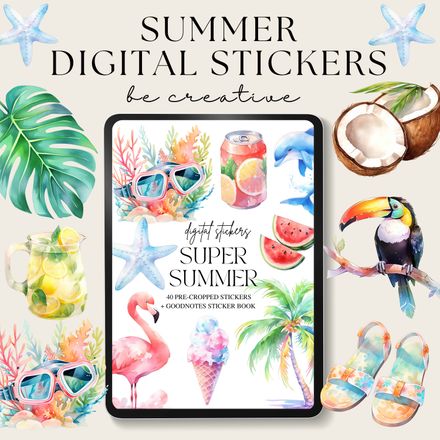 Super Summer Stickers