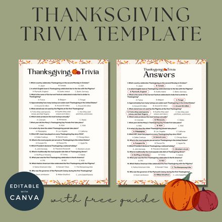 Thanksgiving Trivia 