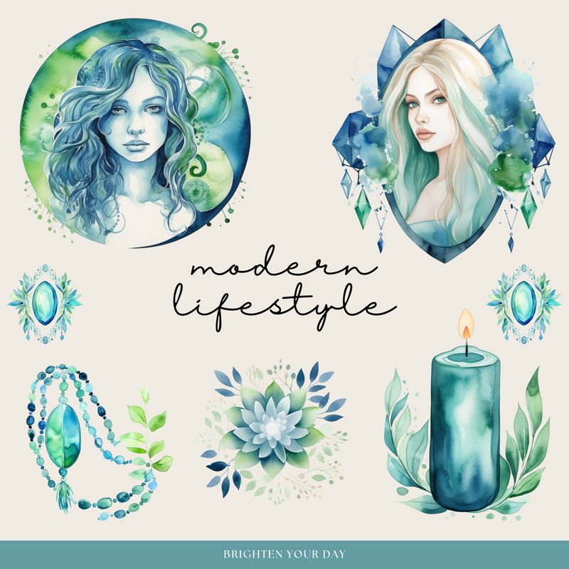 Blue Bliss Stickers