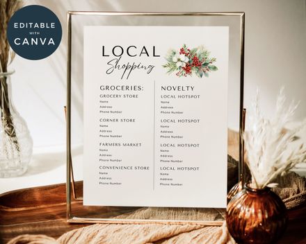  Christmas Airbnb Shopping Recommendations template 