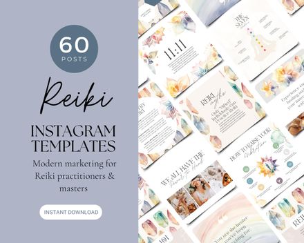 Reiki Social Media Posts