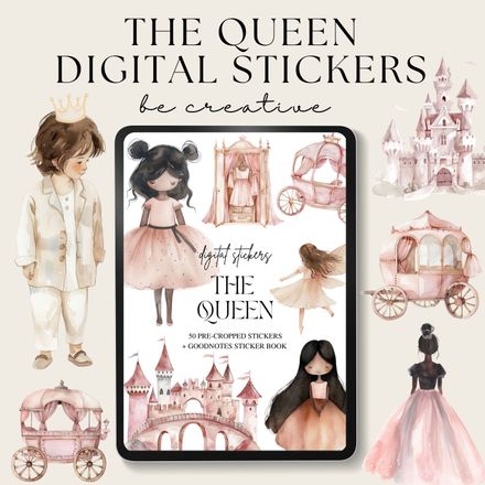 The Queen Stickers
