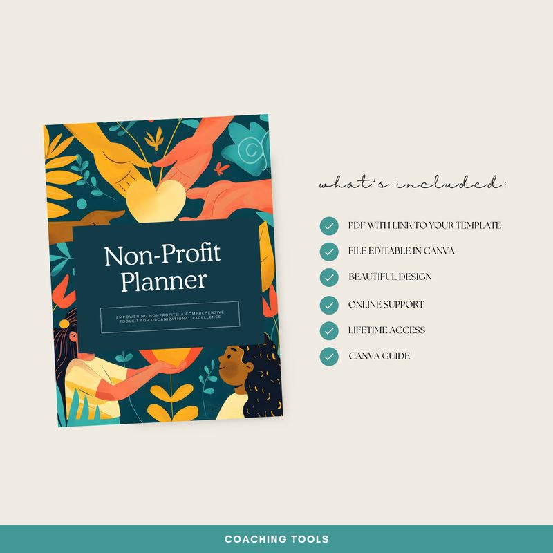 Editable Non-Profit Planner