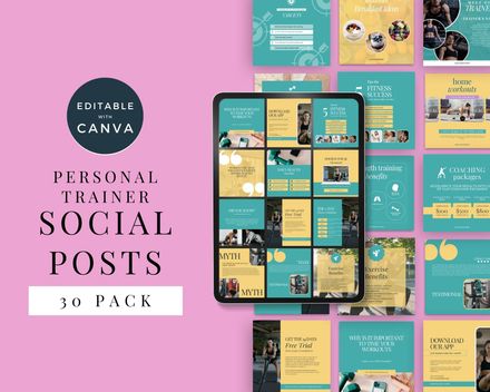 Personal Trainer Social Media Posts