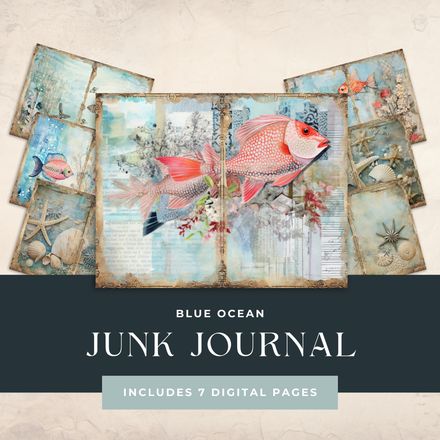 Blue Ocean Junk Journal