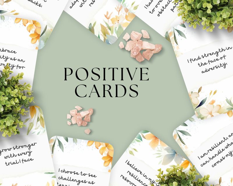  Resilience Affirmation Cards 