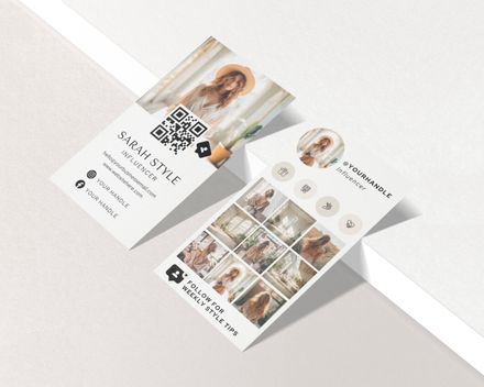 Influencer Business Card 