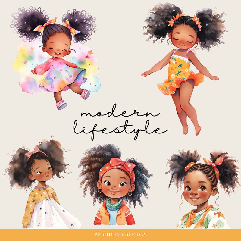 Black Girl Stickers