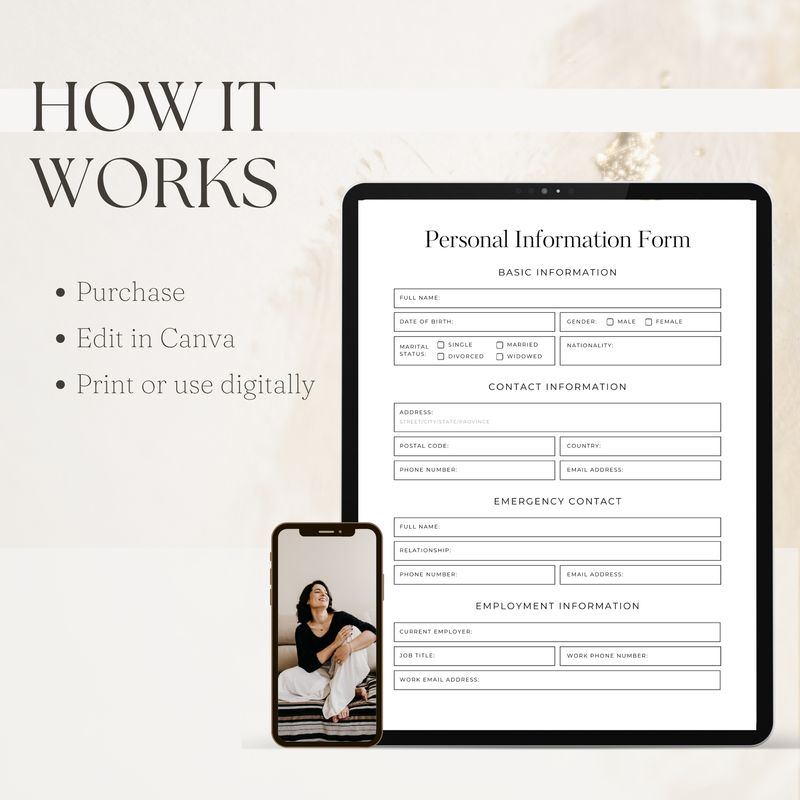 Personal Information Form