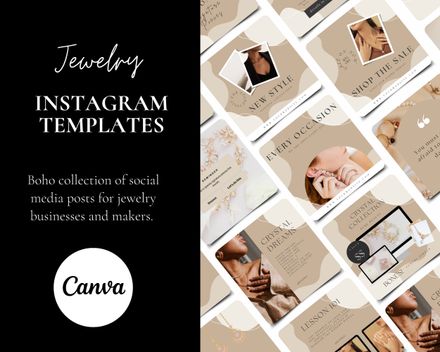 Jewelry Instagram Social Media Posts