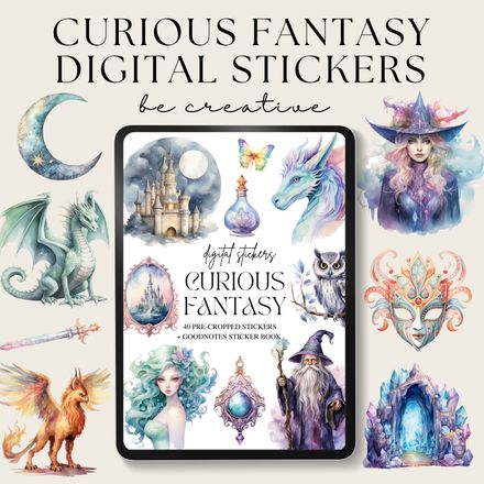 Curious Fantasy Stickers