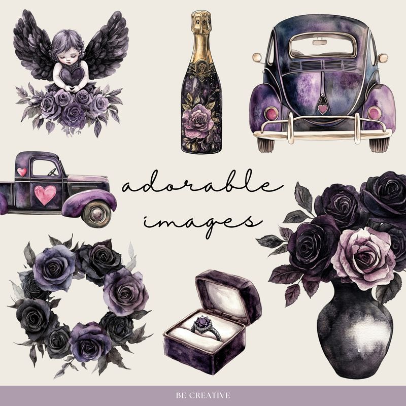 Dramatic Valentines Stickers