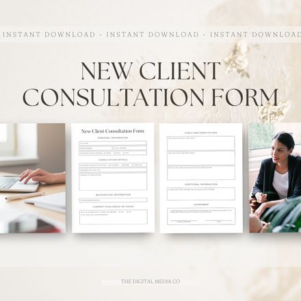 New Client Consultation Form