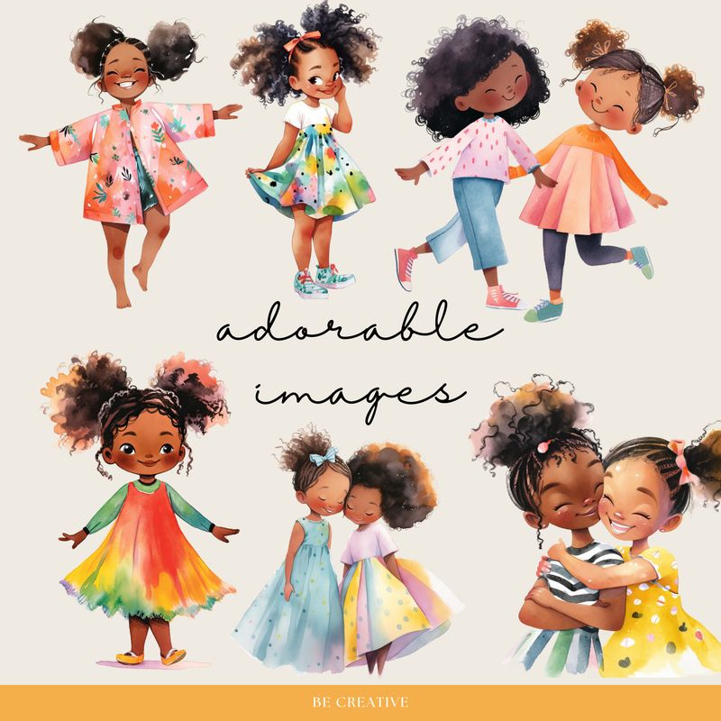 Black Girl Stickers