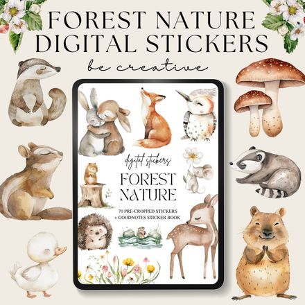 Forest Nature Stickers