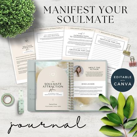 Soulmate Attraction Plan Journal