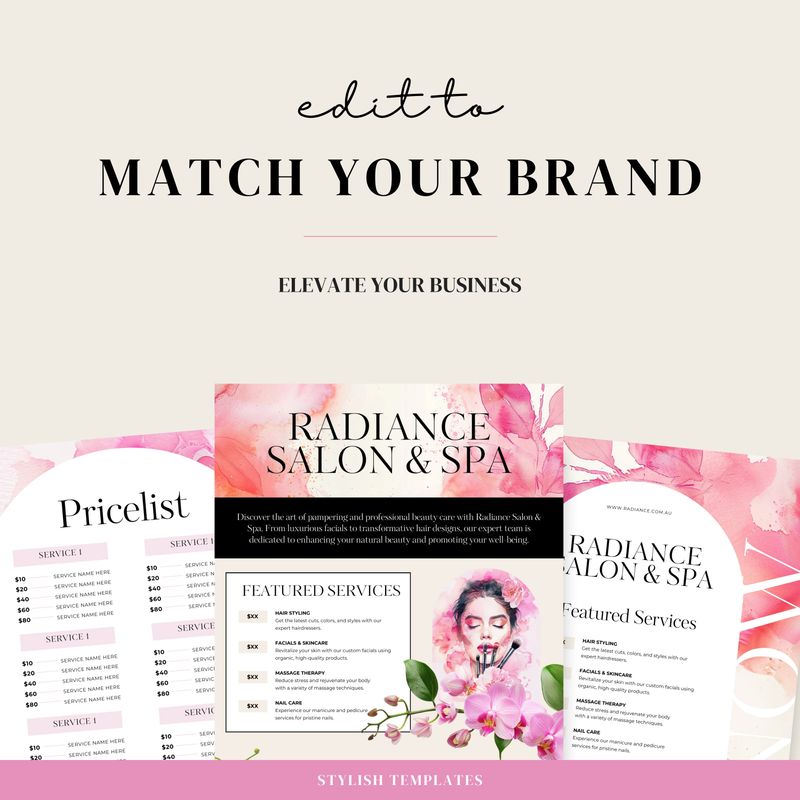 Beauty Industry Marketing Bundle