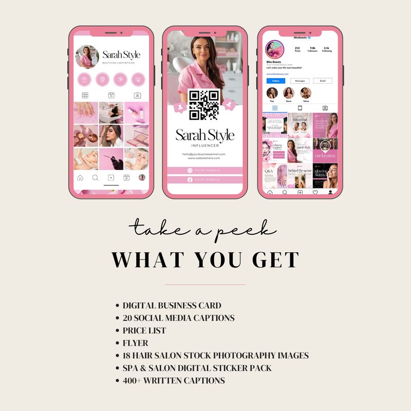 Beauty Industry Marketing Bundle