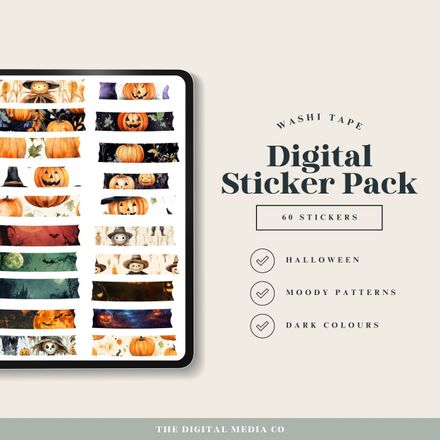 Halloween Washi Stickers