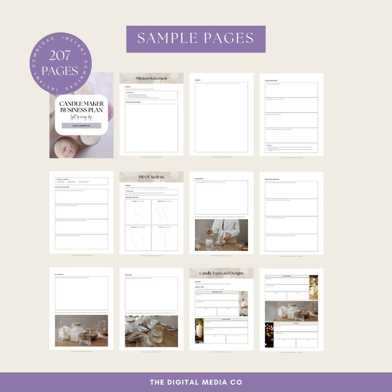 Candle Business Planner