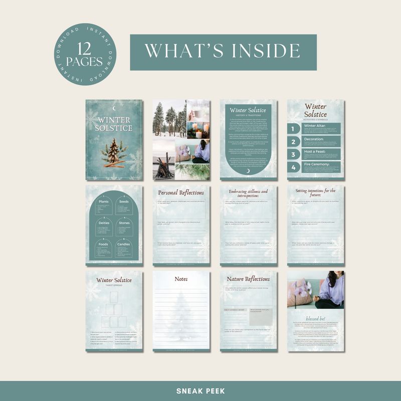 Winter Solstice Workbook