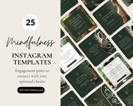 Mindfulness Social Media Posts
