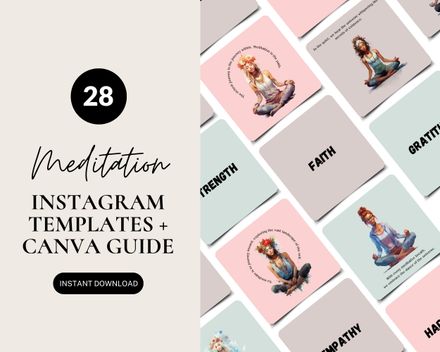 Meditation Social Media Posts