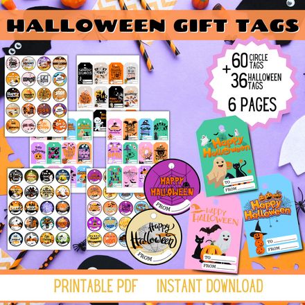Halloween Tags