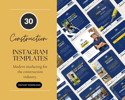 Construction Company Social Media Posts