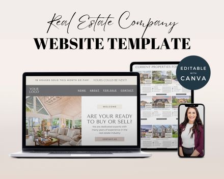 Real Estate Canva Website