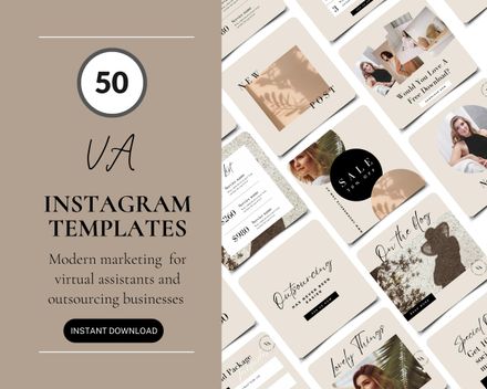Virtual Assistant Instagram Posts 