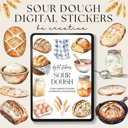 Sour Dough Stickers