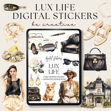 Lux Life Stickers