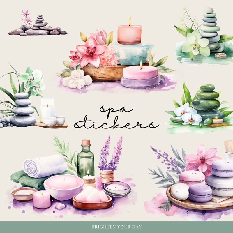 Zen Meditation Digital Stickers