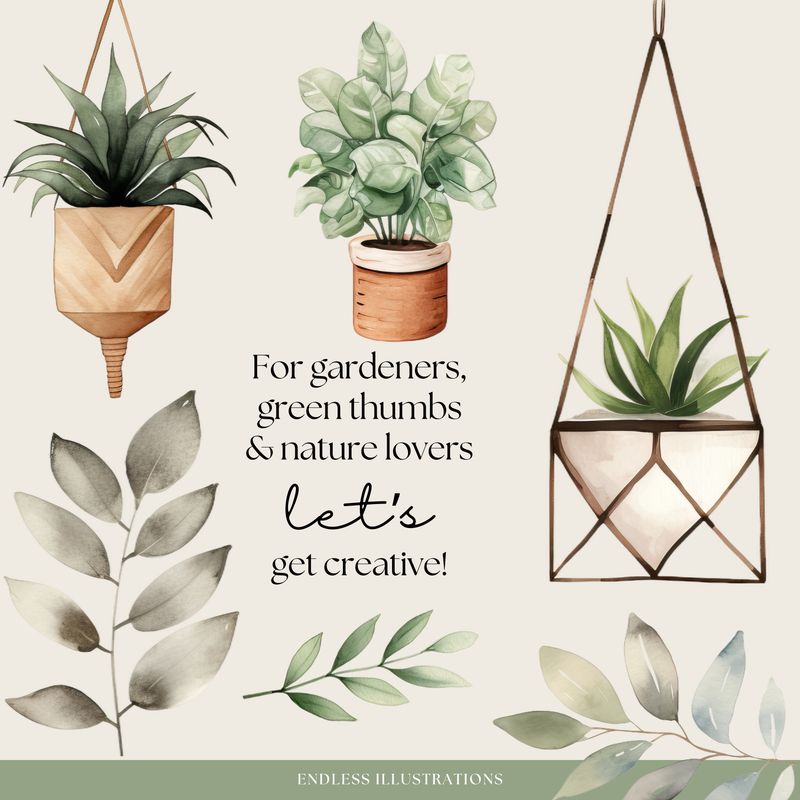 Plant Mama Digital Stickers
