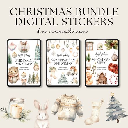 Best Sellers Christmas Stickers Bundle