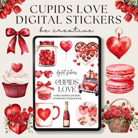 My Amour Valentines Stickers