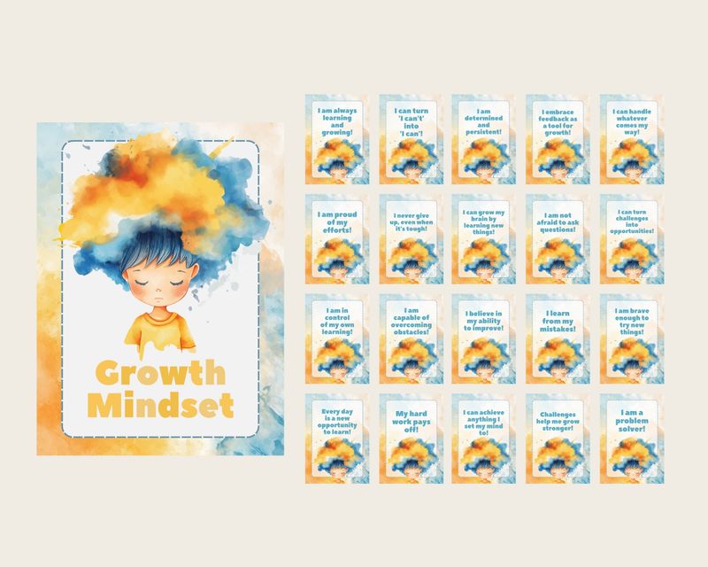 20 Kids Affirmation Cards
