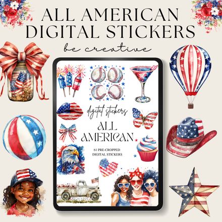  All American Stickers 