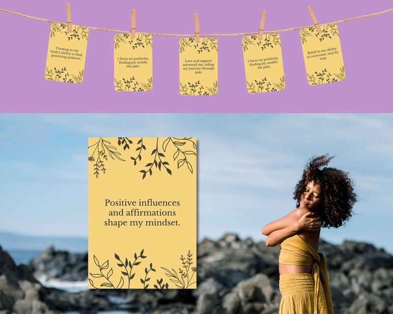 Overcoming Pain Affirmation Cards