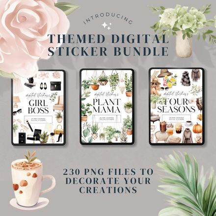 Digital Sticker Bundle