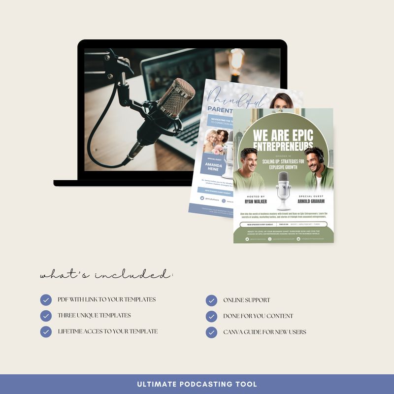 Podcast Flyer Bundle
