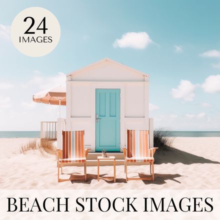 Beach Vibes Stock Photography Collection