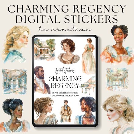Charming Regency Stickers
