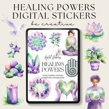 Healing Power Stickers
