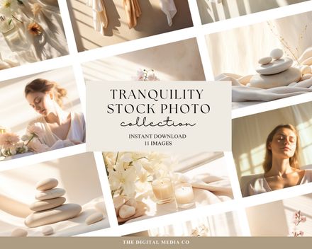 Tranquility Themed Stock Photography Collection 
