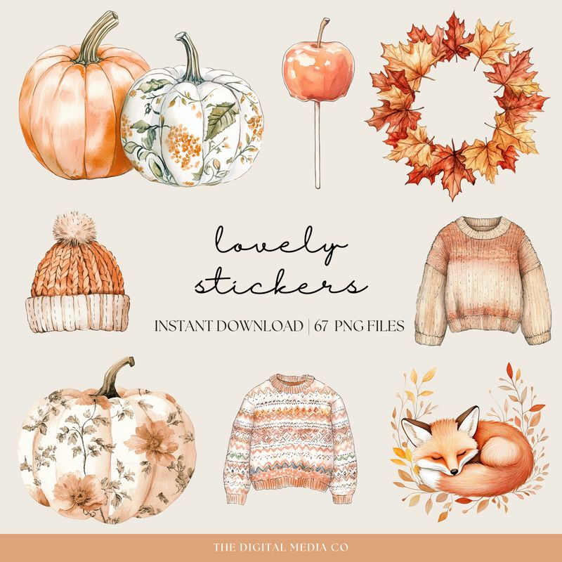 Realistic Halloween Stickers