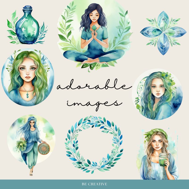 Blue Bliss Stickers