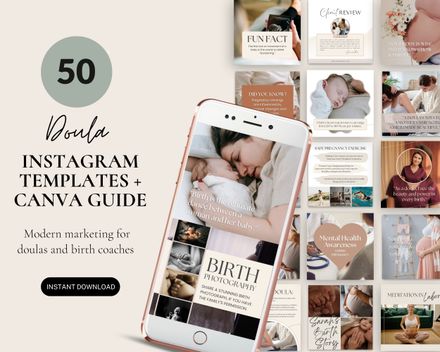 Doula Social Media Posts